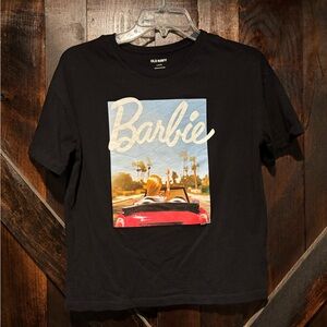 Old Navy Black and Red Short Sleeve Tee